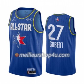 Maillot Basket Homme Utah Jazz Rudy Gobert 27 2020 All-Star Jordan Brand Bleu Swingman